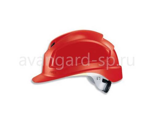 Каска защитная «UVEX Феос B-WR» (красная) (9772330)